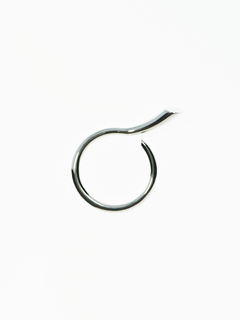 Brunch Ring Trio in Silver, medium ring product view |Color:Silver