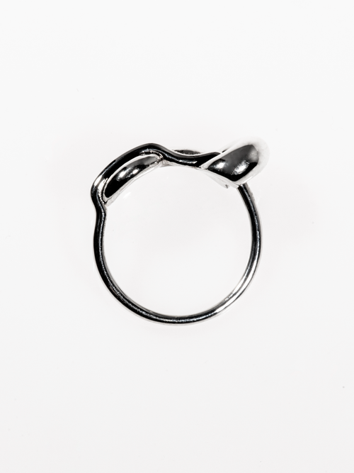 Crowd Ring in Silver, product view |Color:Silver