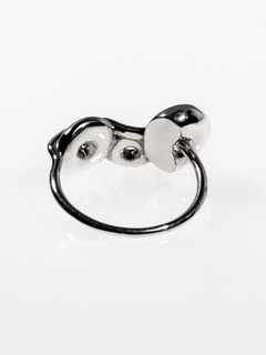 Crowd Ring in Silver, detail product view |Color:Silver