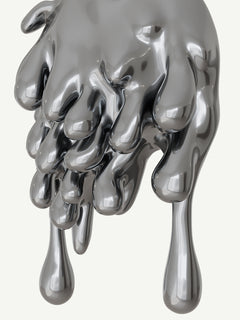 Drop Earring in Silver, alternate product view |Color:Silver