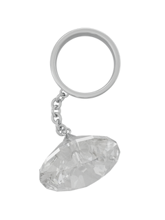 Glass Facet Ring in Clear, product view |Color:Clear