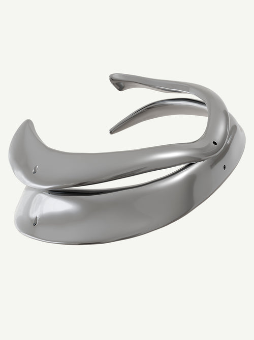 Haelyn Necklace in Silver, alternate product view |Color:Silver