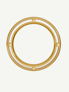 Hole Bracelet in Gold, product view |Color:Gold