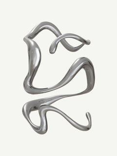 Morpho Bracelet in Silver, product view |Color:Silver