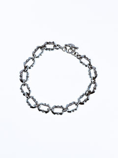 Tajilip Chain Bracelet in Silver, full product view |Color:Silver