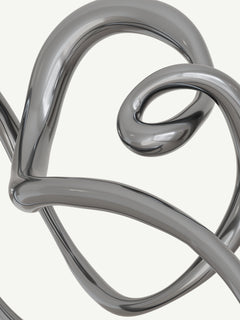 Tedium Ear Cuff in Silver, detail product view |Color:Silver