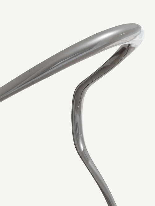 Wave Bracelet in Silver, detail product view |Color:Silver