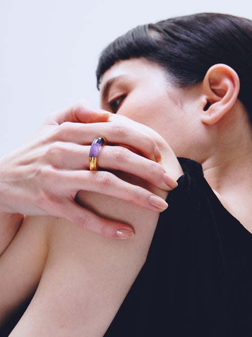 Void Ring Paple × Gold