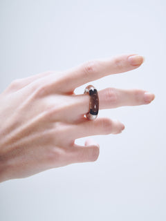 Void Ring Gray × Silver
