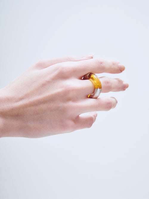 Void Ring Gelb × Silver