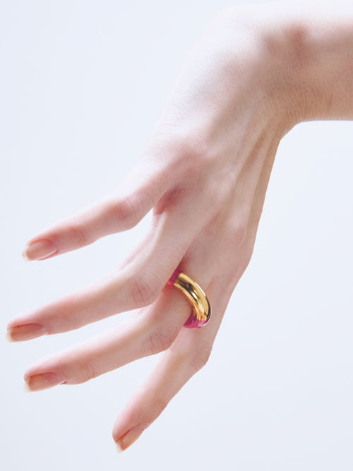 Void Ring Pink × Gold