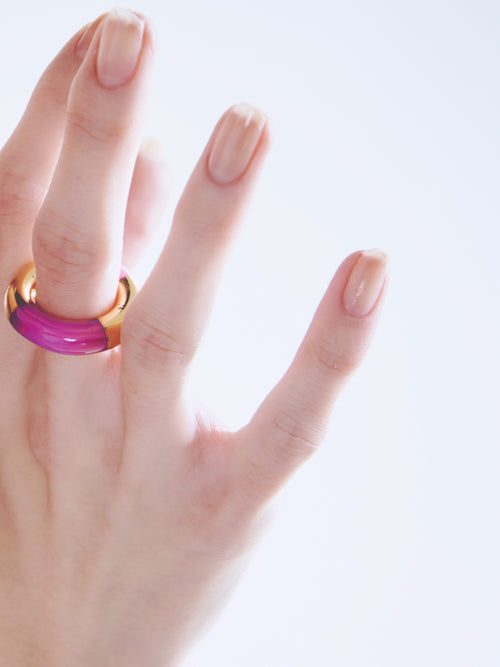 Void Ring Pink × Gold