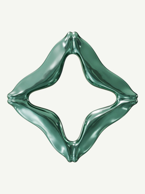 Appetizer Bracelet in Emerald Green, product view |Color:Emerald Green