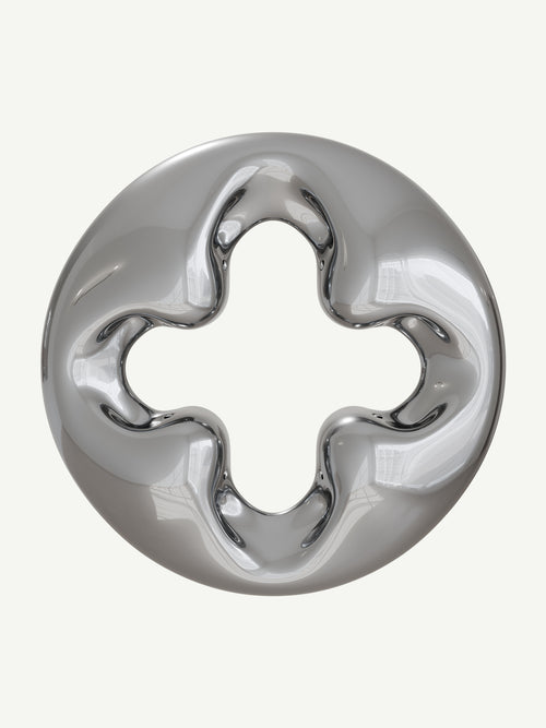Arm Ring in Silver, product view |Color:Silver