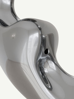 Arm Ring in Silver, detail product view |Color:Silver