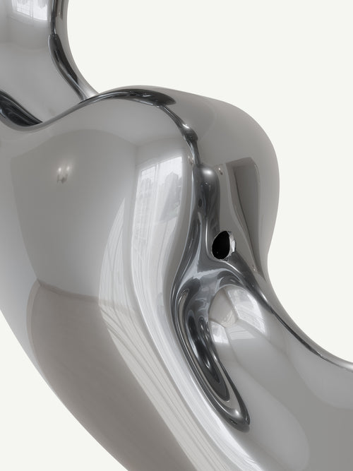 Arm Ring in Silver, detail product view |Color:Silver