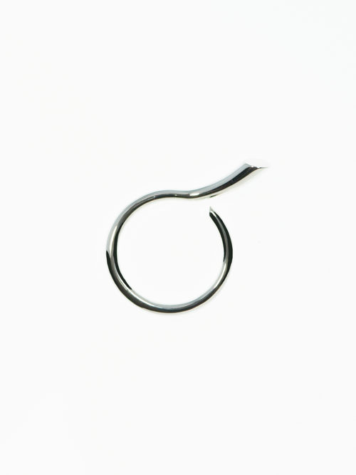Brunch Ring Trio in Silver, medium ring product view |Color:Silver