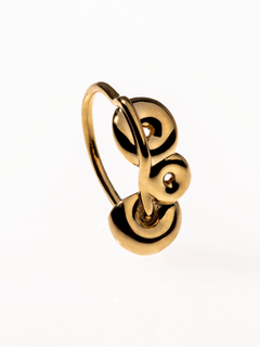 Crowd Ring in Gold, product view |Color:Gold