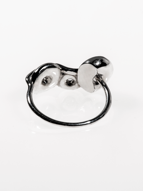 Crowd Ring in Silver, detail product view |Color:Silver