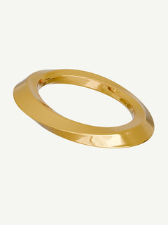 EclipTri Bracelet in Gold, angled product view |Color:Gold
