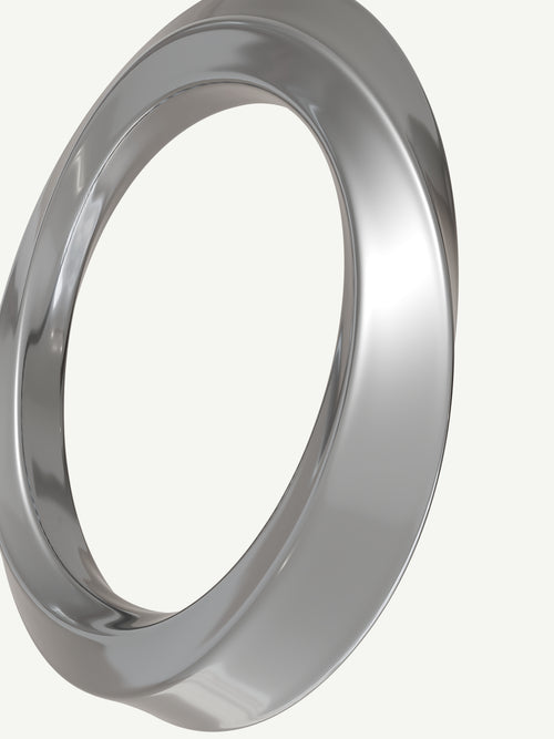EclipTri Bracelet in Silver, close-up detail product view |Color:Silver
