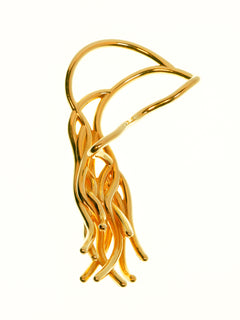 Gal Cuff in Gold, full product view |Color:Gold