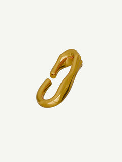 Grasp Ear Cuff in Gold, alternate product view |Color:Gold