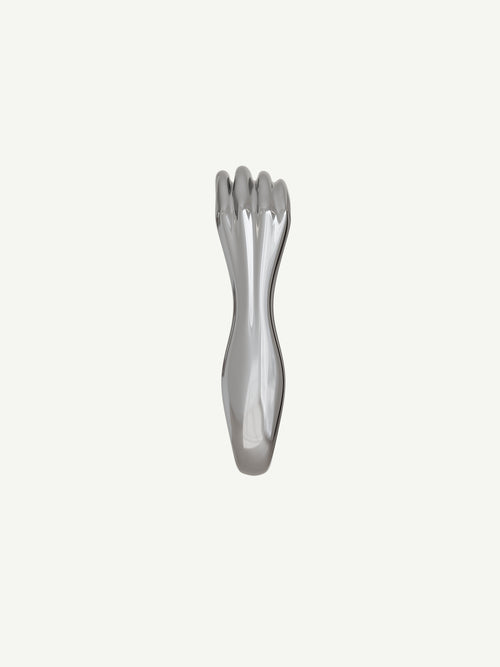 Grasp Ear Cuff in Silver, alternate product view |Color:Silver