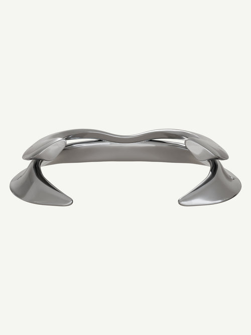 Haelyn Necklace in Silver, product view |Color:Silver