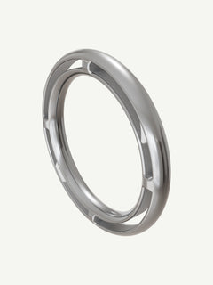 Hole Bracelet in Silver, alternate product view |Color:Silver