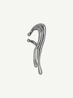 Languor Ear Cuff in Silver, product view |Color:Silver
