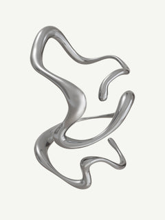 Morpho Bracelet in Silver, alternate product view |Color:Silver