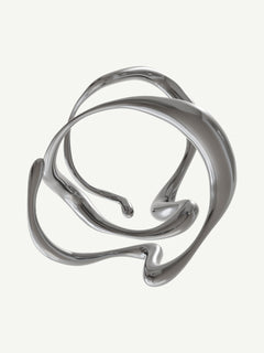 Morpho Bracelet in Silver, detail product view |Color:Silver