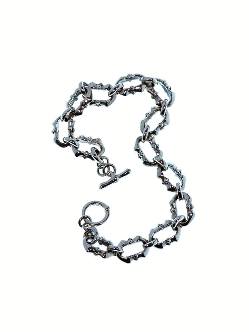 Tajilip Chain Bracelet in Silver, alternate product view |Color:Silver