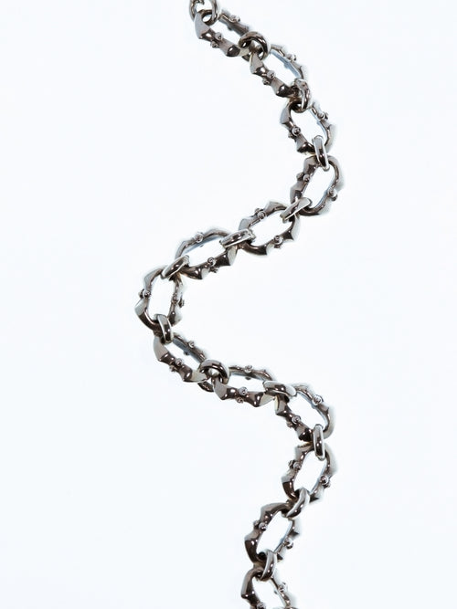 Tajilip Chain Bracelet in Silver, detail product view |Color:Silver