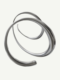 Writhe Bracelet in Silver, detail product view |Color:Silver